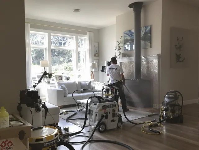 Soot removal service by Stafford Chimney Sweep for a fireplace in Stafford, CT